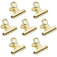 thumbnail image 1 of 20 Pack 2 Inch Polished Steel Clips, Metal Bulldog Binder Clips, Large Hinge Paper Clips Clamps for Food Bags, Pictures Photos, Art Crafts, Home Offic, 1 of 3