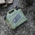 thumbnail image 3 of 10L HDPE Multi-Functional Water Storage Bucket with Tap, Portable Outdoor Camping Water Container, Large Capacity Household & Car Mountable, Available in Black/Khaki/ArmyGreen, 3 of 7