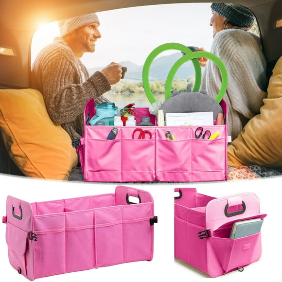 Summer Savings Cars Trunk Storage Box Foldable Multi-compartment Storage Container Cars Storage Supplies Suitable For SUV Sedan Truck Etc Standard Size 2025 New