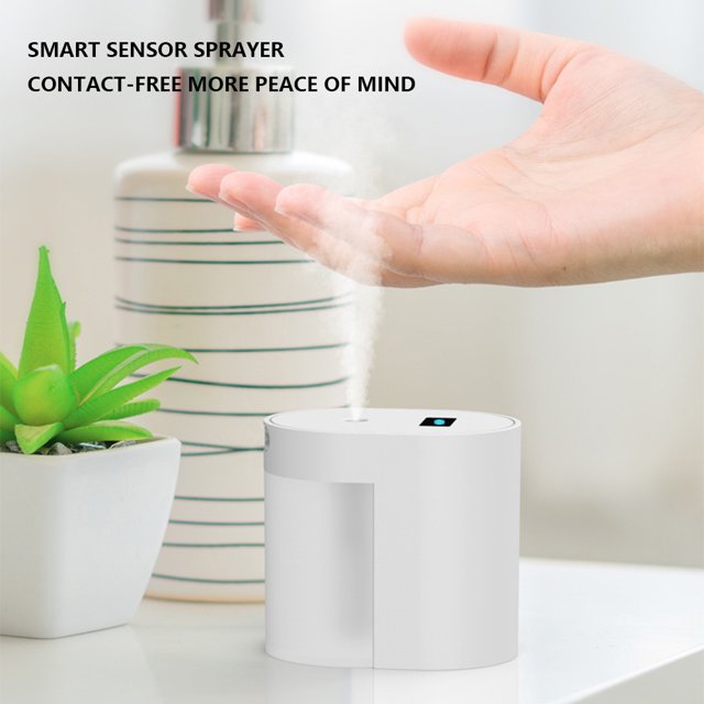 Dispensador automático de alcohol de inducción inteligente 2000mAh para la recepción de la empresa