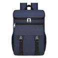 thumbnail image 1 of Large Capacity Insulated Cooling Backpack Waterproof Picnic Cooler Bag Blue, 1 of 8