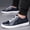 Blue, variant on Versatile and Comfortable Trendy Men's Shoes, Breathable and Wear- Daily Essentials. Fashionable Men's Alligator Pattern Casual Shoes, Low-top Sneakers