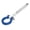 Blue, variant on WCC C7 Corvette Tow Hooks Black, Front & Rear Set