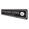 thumbnail image 4 of Artisan Baked Goods Novelty Sign, Metal Wall Decor - 4x18 inches, 4 of 4