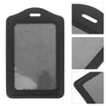 thumbnail image 2 of 10pcs Card Sleeves Cards Protective Covers Id Card Badge Protector Id Badge Display Badge Card Protector Game Cards Covers Clear Sleeves For Cards, 2 of 8