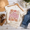 thumbnail image 6 of All Oopsies No Daisies Mom Floral T-Shirt, Boho Funny Quote White Tee for Free-Spirited and Stylish Mothers, 6 of 6