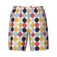 thumbnail image 4 of Lsque Mens Swim Trunks Polka Dot Pattern - Bathing Suit Compression Liner - Beach Swim Shorts Swimwear - (S-3XL) - Stretch Quick Dry -XX-Large, 4 of 9