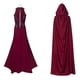 thumbnail image 4 of Women's Wanda Maximoff cosplay costume Scarlet Witch headdress cape pants full set costume Halloween accessories props, 4 of 4