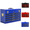 Blue+Black, variant on ARTMAN 20" Portable 4-Drawer Metal Tool Box with Drawers,Tool Storage Portable Case for Garage Workshop Repair Shop