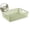 Green, variant on A4 Paper Trays with Grip Handles, Book Baskets for Library, Plastic Storage Baskets(9.2x6.1x3in)