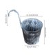 thumbnail image 2 of Macetas colgantes decorativas de artesanías de metal de hierro macetas retro de hierro macetas creativas de barril de hierro para pedidos de compra comuníquese con el servicio ANGGREK Otros, 2 of 8