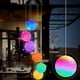 thumbnail image 2 of Timbre LED con energía Solar en espiral que cambia de Color, decoración romántica impermeable para jardín, Patio con gancho, 2 of 5