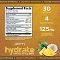thumbnail image 2 of Perk Hydrate Electrolyte Drink Mix Powder (Pina Colada) 30 Servings - Coconut Water, CDP-Choline, L-Theanine, Gluten-Free, Keto Friendly, Vegan, 2 of 2