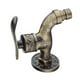 thumbnail image 4 of Grifo de máquina de lavado vintage, aleación de zinc, válvula de cobre, núcleo, cocina, baño, grifo de agua retro, bronce Jumpingount HA6088-01B, 4 of 6
