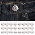 thumbnail image 4 of Boutons Rivets Combo, 50 Ensembles de Boutons de Remplacement Réutilisables pour Pantalons Imperméables, 4 of 7
