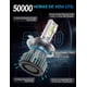thumbnail image 5 of H4 H7 H11 9005 9006 H1 H3 Kit De Faros Auto Led 18000lm Luz Alta Baja Kit 80W 6500K Bombillas LED Csp Chip LED Blanco fr&iacute;o IP68 Impermeable (H4), 5 of 7