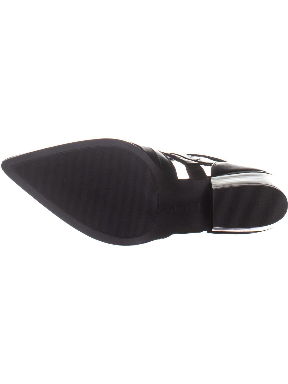 nine west carrillo cutout buckle booties