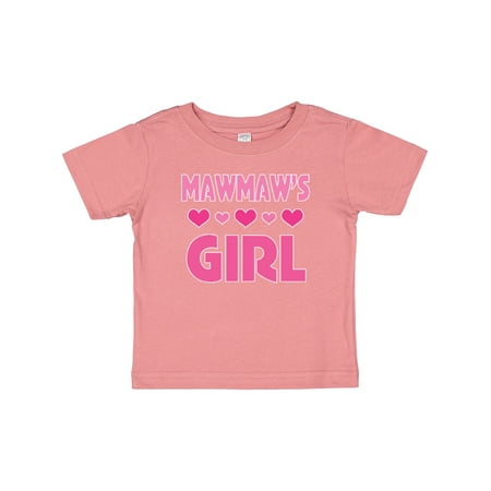 

Inktastic Mawmaw Girl Grandchild from Grandma Gift Baby Girl T-Shirt