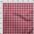 thumbnail image 2 of oneOone Cotton Poplin Twill Light Gray Fabric Gingham Check Sewing Fabric By The Yard Printed Diy Clothing Sewing Supplies 56 Inches Wide, 2 of 4