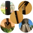 thumbnail image 5 of Bibana 9ft Solar 24 LED Lighted Patio Umbrella with 8 Ribs, Adjustment and Crank Lift System (Tan), 5 of 6