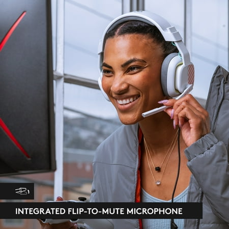 Astro Gaming - A10 Gen 2 Wired Stereo Over-the-Ear Gaming Headset for PlayStation/PC with Flip-to-Mute Microphone - White