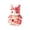 Pink #024, variant on Patchwork Bunny DIY Kit Sewing Craft Set with Pattern & Instructions,3D Cute Felt Bunny Patchwork Animal Kit,Handmade Bunny Sewing Project Kit,Relaxing Gift for Beginner
