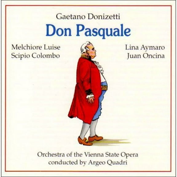 Argeo Quadri - Don Pasquale - Classical - CD