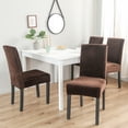 thumbnail image 5 of Skksst Soft Velvet Dining Chair Slipcover Home Banquet Waterproof Spandex Seat Protector Cover, Set of 2, 5 of 7