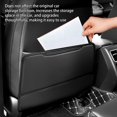 thumbnail image 5 of Yonrjhukm Car Rear Seat Protector Pad, Synthetic Leather Kick Pad with Storage Bag, Watertight and Scratch Proof, Easy to Install Back Seat Cover for Kids and Passengers, 5 of 8