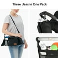 thumbnail image 2 of Momcozy Universal Baby Stroller Organizer, 2 Insulated Cup Holder, Fits Most Strollers, 2 of 8