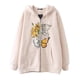 thumbnail image 5 of Dark hip hop gótico Harajuku Y2k estampado de mariposa cremallera Sudadera con capucha hombres y mujeres Harajuku chaqueta sudadera, 5 of 5