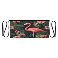 thumbnail image 7 of Yayeee Waist Apron with Pockets for Cooking Waterproof Half Server Aprons, Red Flamingo Pattern, 7 of 7