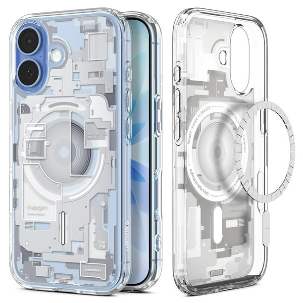 Funda Spigen Ultra Hybrid MagFit para iPhone 17 Blanca