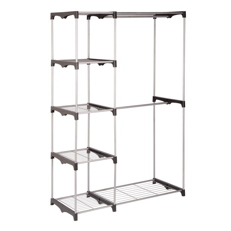 Honey Can Do Steel Wire Expandable Shelf, Black