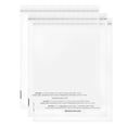 thumbnail image 4 of 10" x 13" Clear Self Seal OPP Cellophane Bag Sealing Cello Pouch - For Goodie Bags, Treats, Gifts, Party Favors, Bakery Goods - (1.5 Mil) Suffocation Warning Resealable Reclosable Bags - 100 Bags, 4 of 9