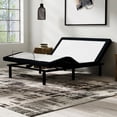 King Bed Adjustable Base with 3 Leg Height Options / Dual Massage with ...