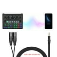 thumbnail image 2 of 3.5mm to Dual XLR Cable Male 1/8 Inch to 3-Core Double XLR Audio Cable 4.9Ft TRS Audio Adapter Stereo Microphone Cable, 2 of 7