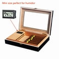 thumbnail image 2 of TASOGEN 12 Pack Mini Digital Hygrometer Thermometer,Indoor Temperature and Humidity Gauge Meter Monitor Celsius (&acirc;) for Humidor,Greenhouse,, 2 of 7