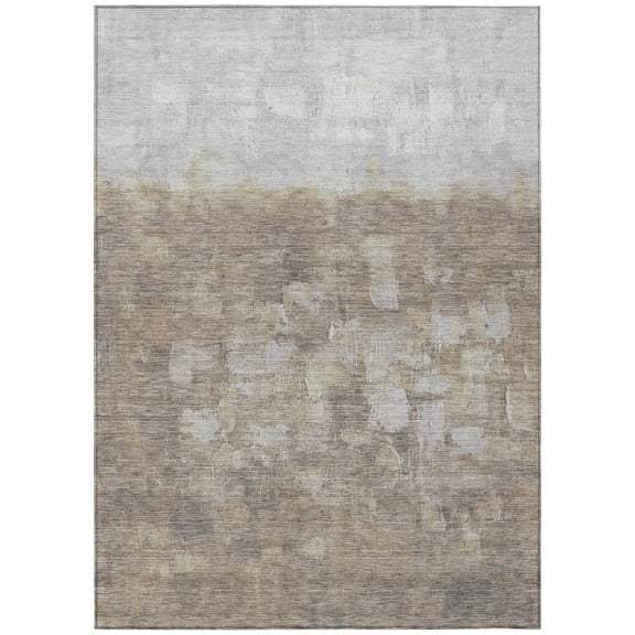 Dalyn Rugs Machine Washable Indoor/Outdoor Chantille ACN2119 Taupe 2'6" x 3'10" Rug