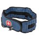 thumbnail image 2 of Ficarrico Cinturón de tracción lumbar inflable mejorar el dolor de espalda cinturón de descompresión soporte lumbar con inflador azul, 2 of 8