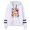 white, variant on Ashe Willson Running Out Of Time Logo Merch Pocketless Parallel Bars Sleeve Streetwear Long Sleeve