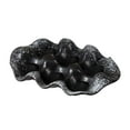 thumbnail image 2 of Bandeja de cerámica Perfecl para huevos 6 tazas negro, 2 of 8