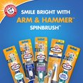 thumbnail image 4 of Arm & Hammer Spinbrush Truly Radiant Battery Toothbrush Value Pack, 4 of 5