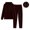 A-Brown, variant on Women's Plus Size Hooded Sweatsuit Set Long Sleeve Sweater and Pants with Pockets for Casual Wear and Sports