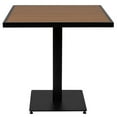 thumbnail image 3 of Flash Furniture 30" Table à Manger Patio Carré avec Lattes Poly en Faux Teck, 3 of 9