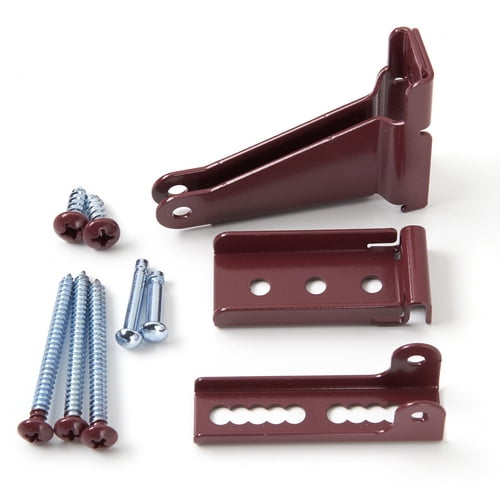 Andersen Storm Door Closer Bracket in Wineberry Color
