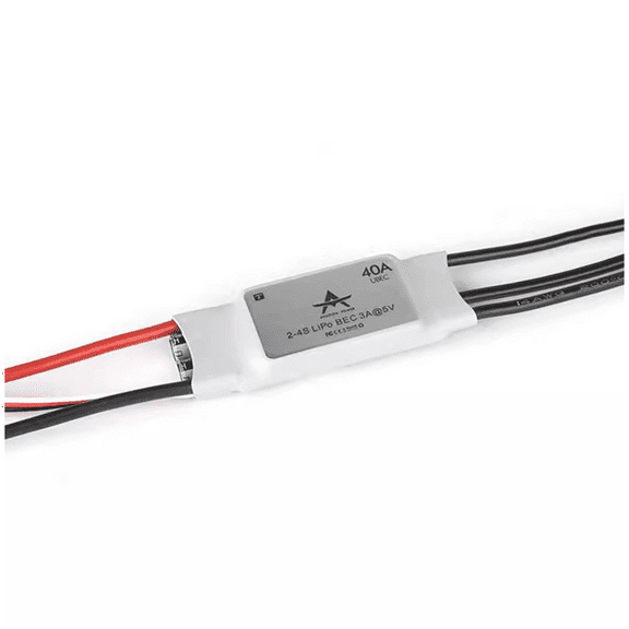 AT 40A 4S ESC Electronic Speed Controller 2-4S LiPo BEC 5V 3A Brushless ESC for RC FPV Drone