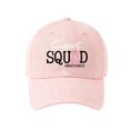 thumbnail image 4 of XIAOCHA Women's Printed Support Squad Baseball Cap Adjustable Charity Trucker Hat Gathering Dad Hat,Pink, 4 of 4
