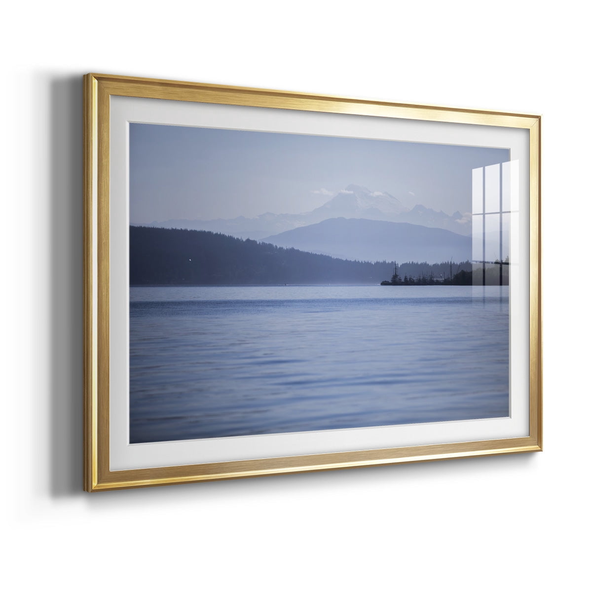 Blue Serenity Premium Framed Print - Ready to Hang