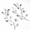 Blue, variant on Purple Leaves 2 Set Metal Tree Leaf Wall Art 16.89 x 7.64 x 1.26 in